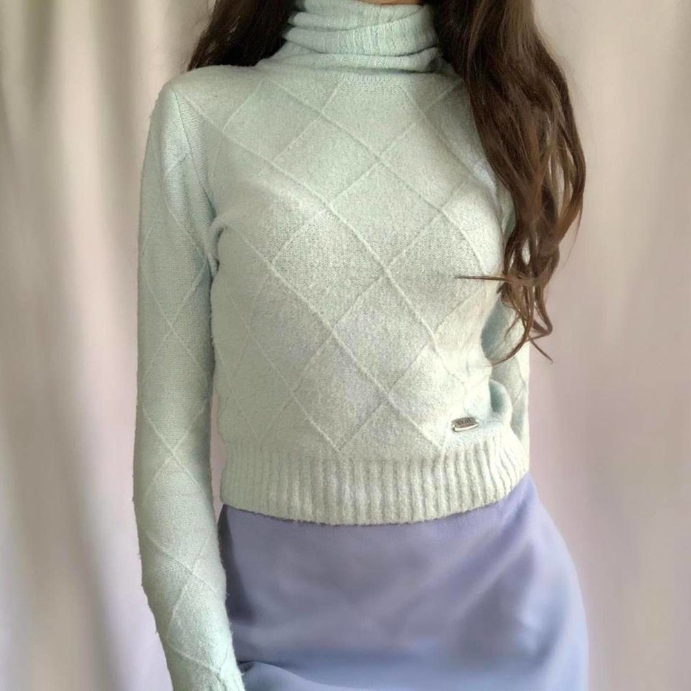 Amazing 90s Authentic Versace Turtleneck Sweater Size Small